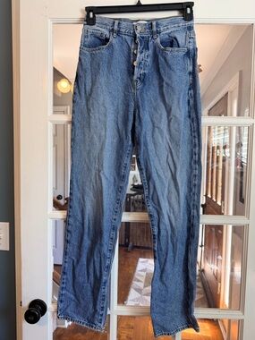 PacSun Straight Leg Denim Jeans in Blue